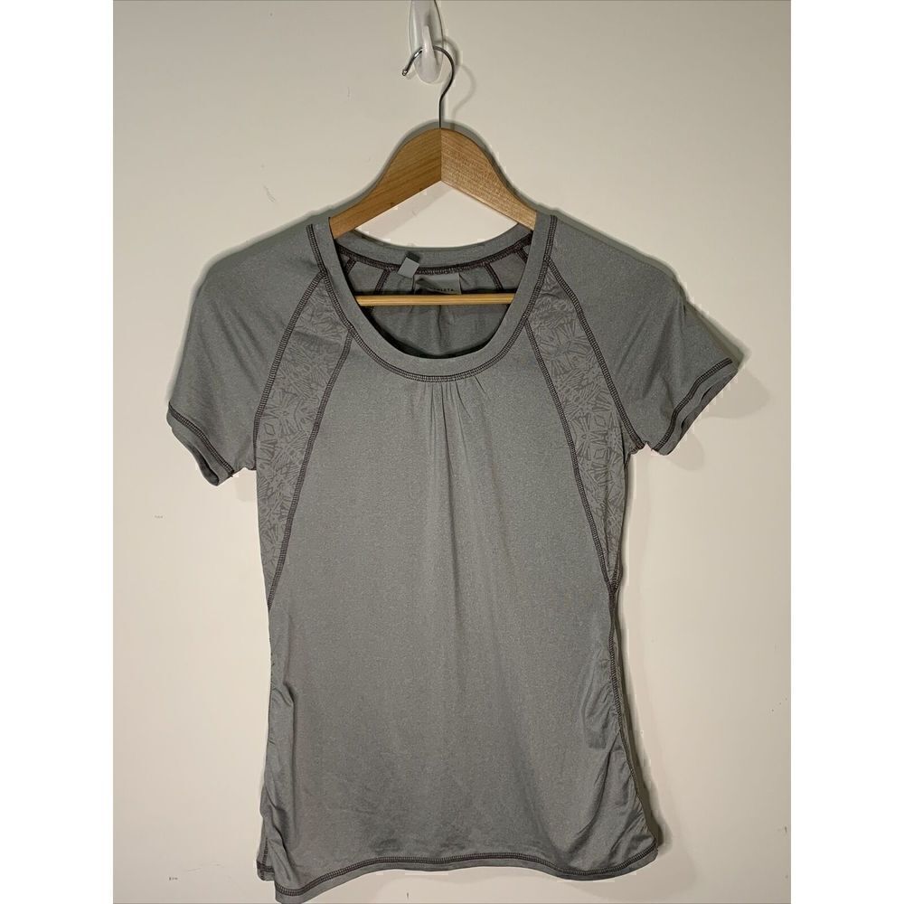 ATHLETA Women's Northern Lights Reflective Tee Size XS Short Sleeve